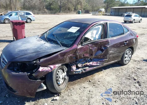 2009 Hyundai Elantra Gls z USA, uszkodzony, nr VIN KMHDU46D39U618230